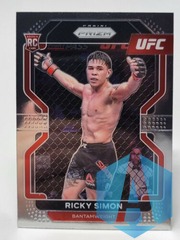 2022 Panini Prizm UFC Ricky Simon #112 RC